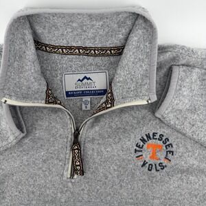 NWOT Summit SportS Tennessee Vols 1/4 Zip Sweatshirt Wm Small ‎ Copped Pocket